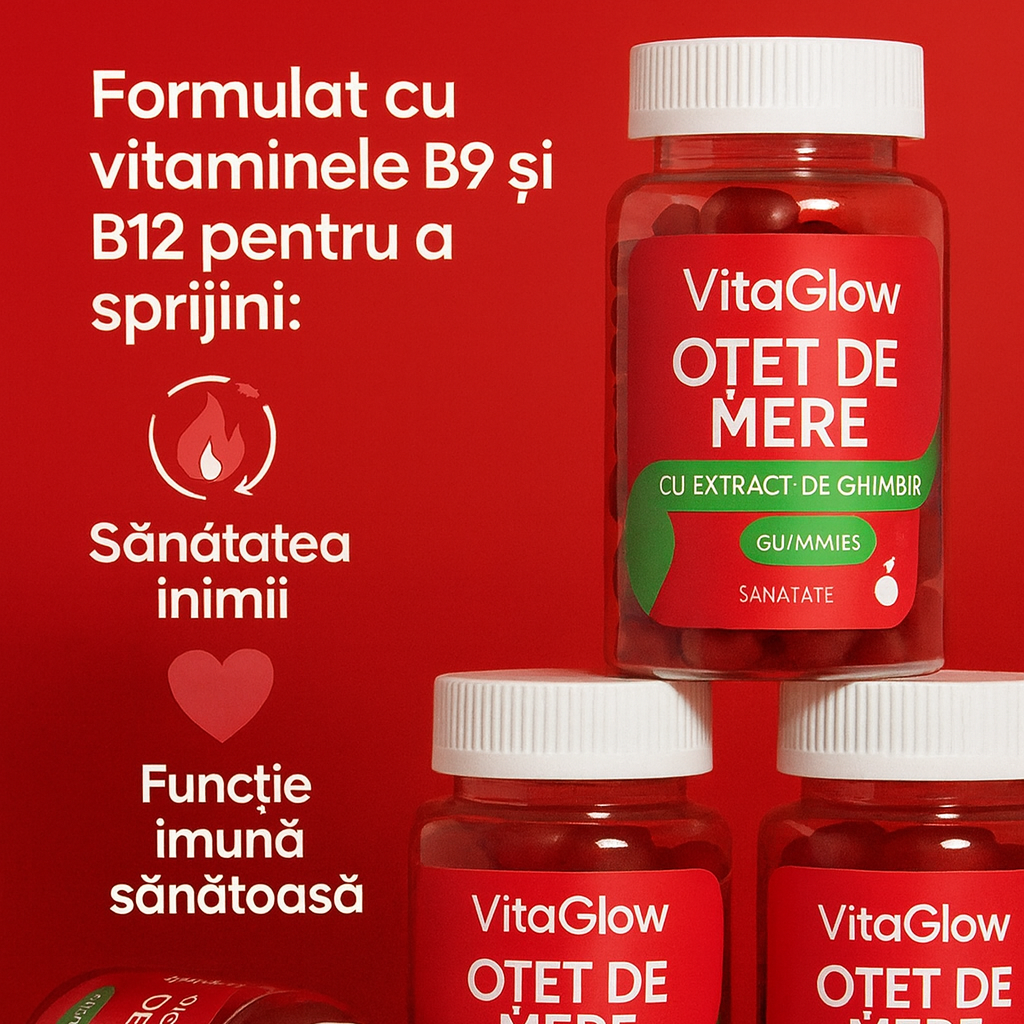 🍏 VitaGlow Gummies – Transformă-ți corpul cu doar 2 gummies pe zi