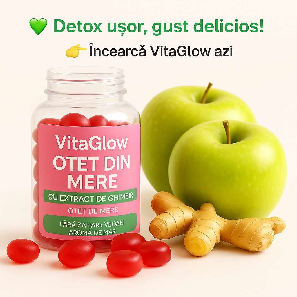 🍏 VitaGlow Gummies – Transformă-ți corpul cu doar 2 gummies pe zi